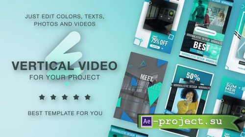 Videohive - Vertical Instagram Reels - 60723869 - Project for After Effects