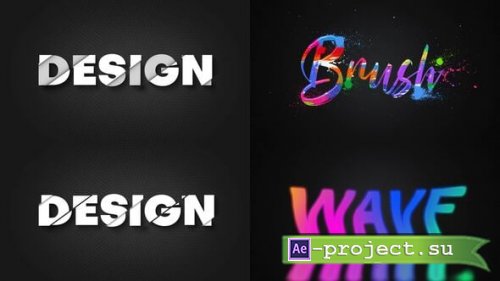 Videohive - Text Effect - Artistic Style 04 - 60702860 - Project for After Effects