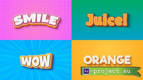 Videohive - Text Effect - 3D Style 06 - 60689002 - Project for After Effects