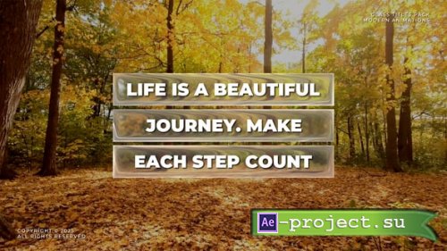 Videohive - Glass Titles - 60719314 - Project for After Effects