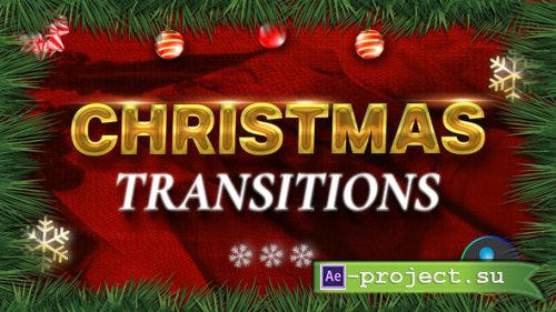 Videohive - Christmas Transitions - 60679417  - DaVinci Resolve Templates