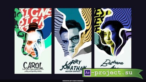Videohive - Animated Poster Stories - 60410677 - Project for After Effects