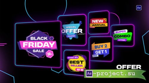 Videohive - Offer Sale Labels - 60733842 - Project for After Effects