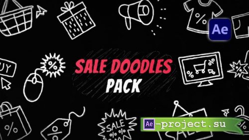 Videohive - Sale Doodles Pack - 60732404 - Project for After Effects