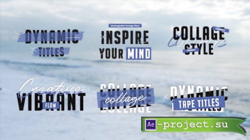 Videohive - Bold & Tape Titles - 60724650 - Project for After Effects