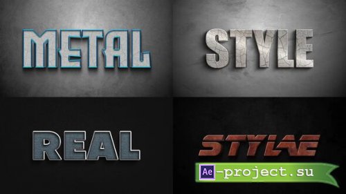 Videohive - Text Effect - Action Style 05 - 60731646 - Project for After Effects