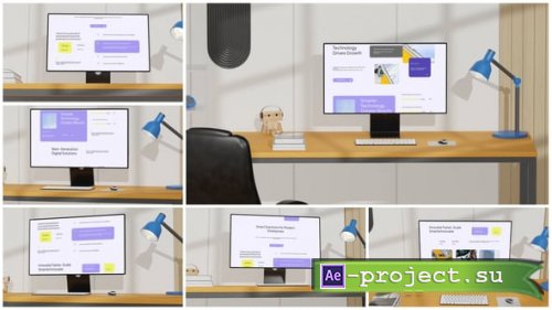 Videohive - Computer Mockup - 60743416 - Project for After Effects