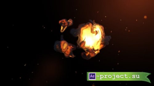 Videohive - Fire Ball Logo Reveal - 60692167 - Project for After Effects