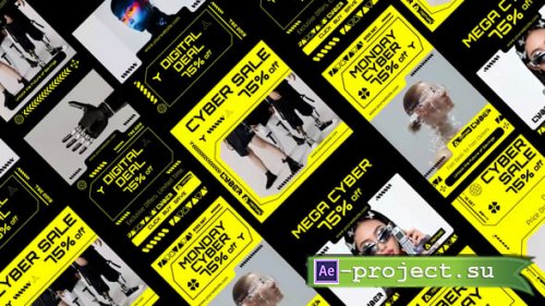 Videohive - Cyber Monday Social Media After Effect - 60729521 - Project for After Effects