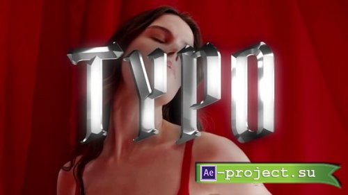 Videohive - Chrome Typography - 60702811 - Project for After Effects