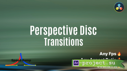 Videohive - Perspective Disc Transition - 60699262 - DaVinci Resolve Templates