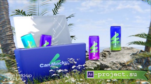 Videohive - Can Product Mockup - 60753461 - Project for After Effects