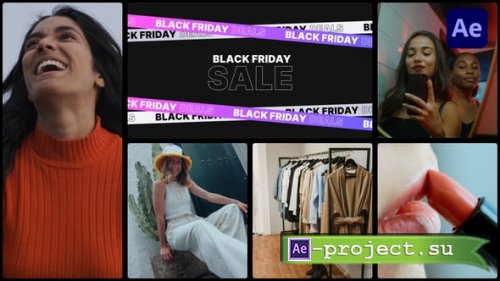 Videohive - Dynamic Black Friday & Cyber Monday Promo for After Effects - 60752125