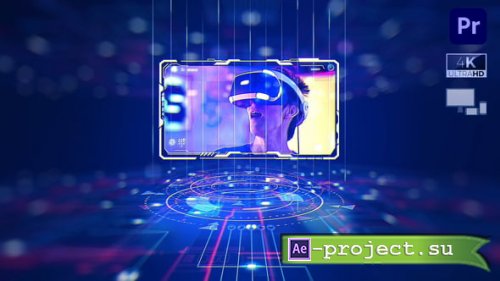 Videohive - High Technology Digital Opener- Premiere - 60722663