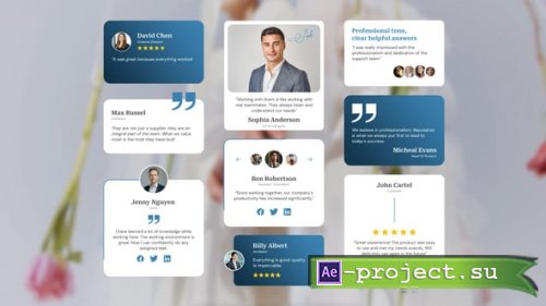 Videohive - Testimonials, Reviews & Quotes - After Effects Template - 60732410 - Project for After Effects