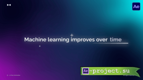 Videohive - AI Text Animation  AE - 60766765 - Project for After Effects