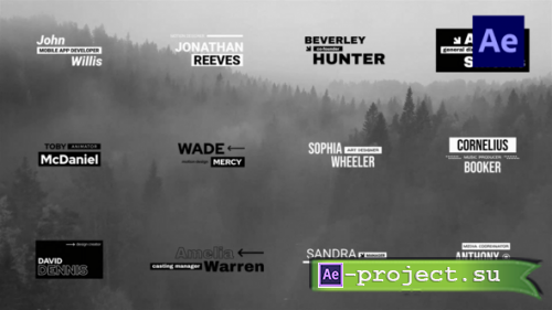 Videohive - Smooth Simple Titles /Ae - 60767167 - Project for After Effects