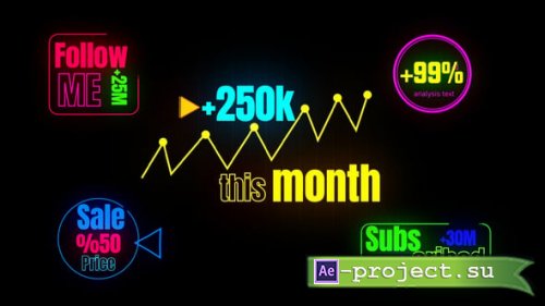 Videohive - Number Counter Text - 60778347 - Project for After Effects