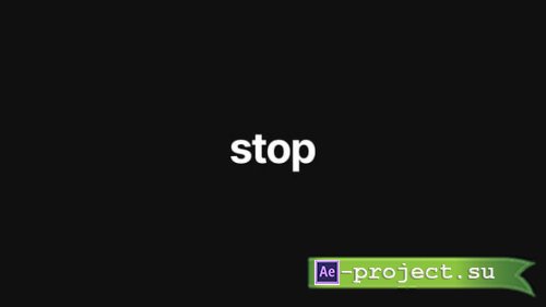 Videohive - Stomp Typography - 60781322 - Project for After Effects