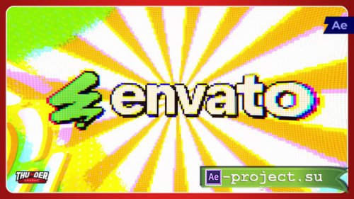 Videohive - Color Pop Glitch Logo Reveal - 60788877 - Project for After Effects