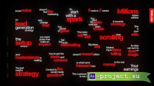 Videohive - Reels Text Animation - AE - 60780299 - Project for After Effects