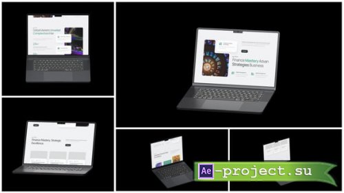 Videohive - Laptop Mockup - 60772855 - Project for After Effects