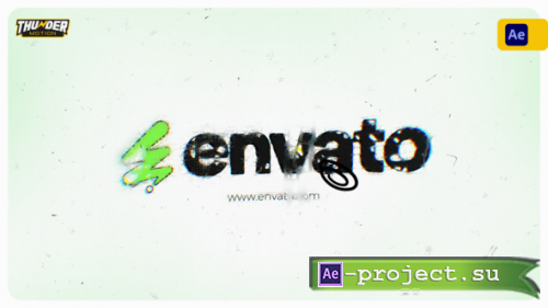 Videohive - Scribble Glitch Intro - 60789508 - Project for After Effects