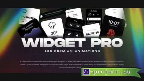 Videohive - Widget Pro - 60799745 - Project for After Effects