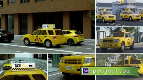 Videohive - Taxi Car - 60798678 - Project for After Effects