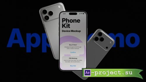 Videohive - Phone 17 Mockup - 60780377 - Project for After Effects