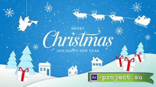 Videohive - Merry Christmas Intro - 60797764 - Project for After Effects