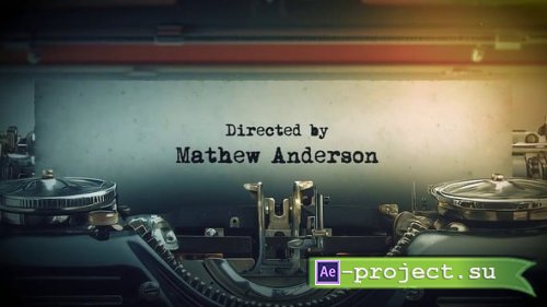 Videohive - Typewritter Title - 60808401 - Project for After Effects