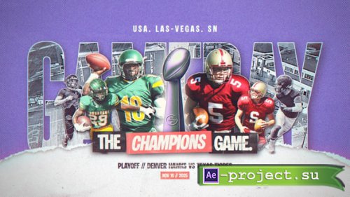 Videohive - The Champions Game - Sports Opener - 60810910 - Project for After Effects