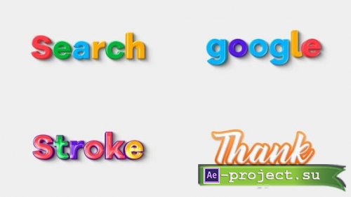 Videohive - Text Effect 07 - 60765540 - Project for After Effects