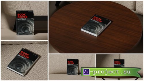 Videohive - Book Cover Mockup - 60804553 - Project for After Effects
