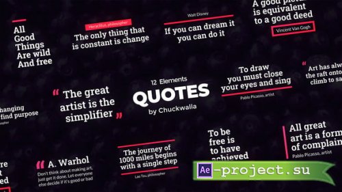 Videohive - Quotes - 60824754 - Project for After Effects