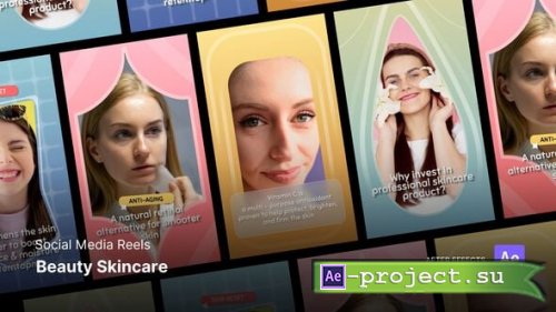 Videohive - Reels - Beauty Skincare - 60821759 - Project for After Effects