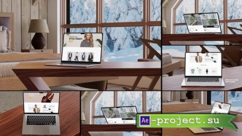 Videohive - Laptop Mockups - 60769079 - Project for After Effects