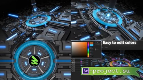 Videohive - Sci-fi Energy Technology Logo - 60842242 - Project for After Effects