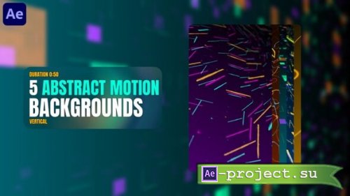 Videohive - Abstract Motion Backgrounds - 60862332 - Project for After Effects