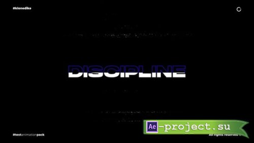 Videohive - Text Animation - 60872853 - Project for After Effects