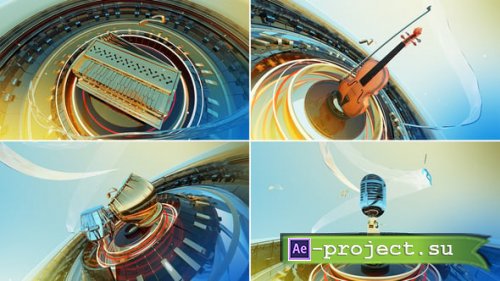 Videohive - Classical Golden Music Show - 25310307 - Project for After Effects