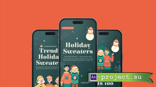 Videohive - Vertical Sweater Season Promo - 60885913 - Project for After Effects