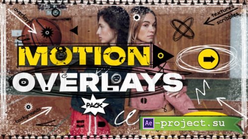 Videohive - Motion Overlay Pack - 60879133 - Project for After Effects