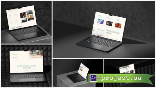 Videohive - Laptop Website Showcase Mockup - 60841021 - Project for After Effects