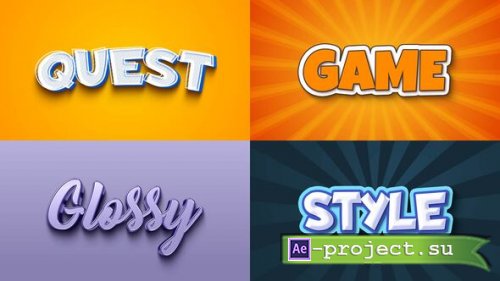 Videohive - Text Effect 08 - 60884027 - Project for After Effects