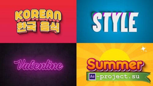 Videohive - Text Effect 09 - 60884039 - Project for After Effects