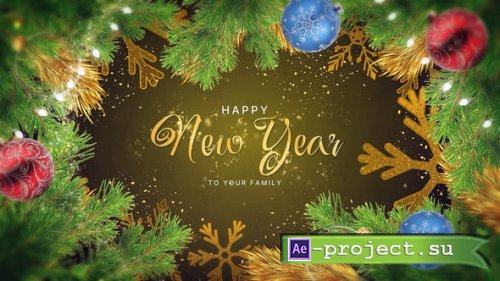 Videohive - Golden New Year Wishes - 60909431 - Project for After Effects