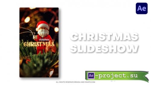 Videohive - Christmas Slideshow | Vertical - 60909632 - Project for After Effects