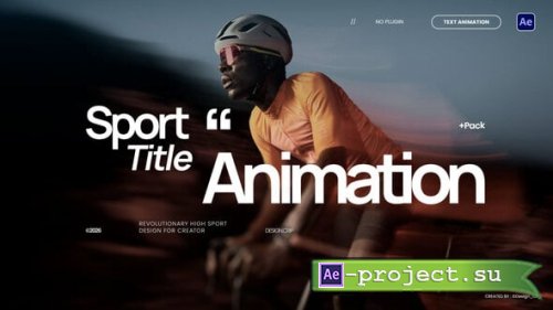 Videohive - Sport Titles - 60908103 - Project for After Effects
